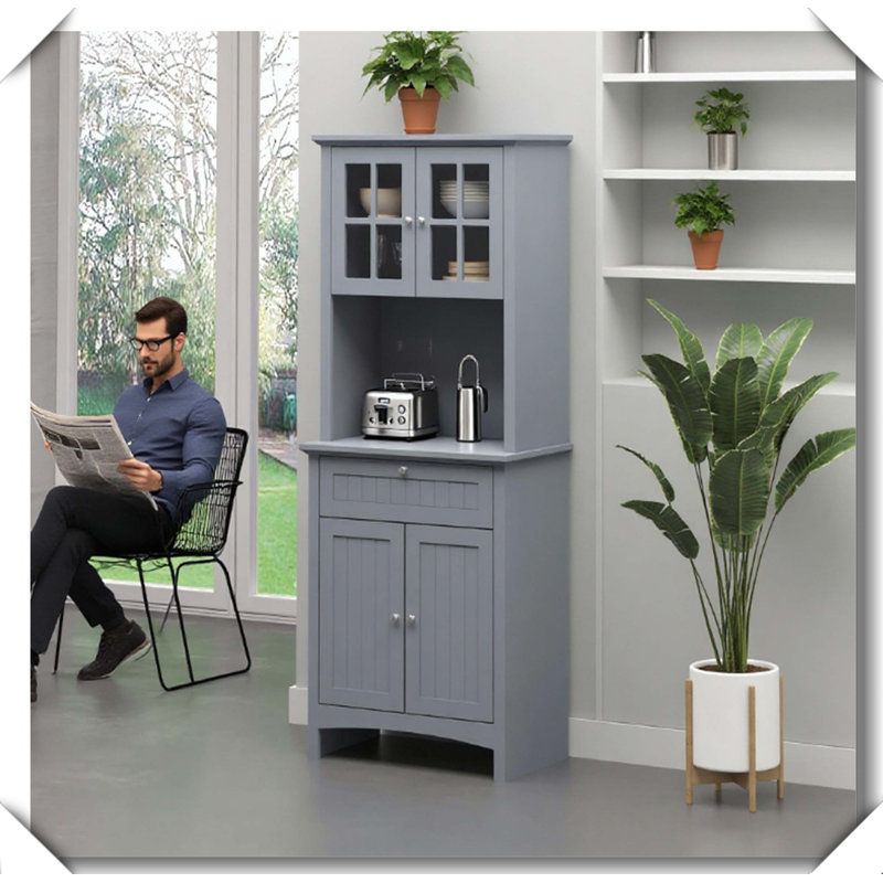 Armoire de rangement pour garde-manger à fixation murale