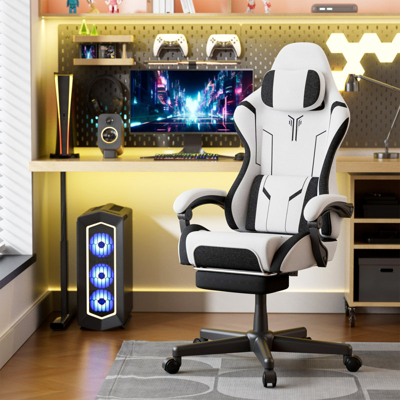 Fauteuil de jeu ergonomique Soontrans, Blanc