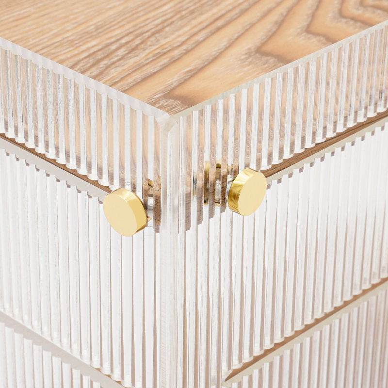 13.4'' H x 11.8'' W Solid Wood Display Case