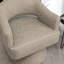 Fauteuil demi-tonneau pivotant de 28 po Kenzlee-2048069981