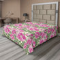Rose doux, vert sauge / floral