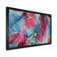 Bleu et mauve luxueux abstrait fluide - Peinture sur toile-67314086-67314085