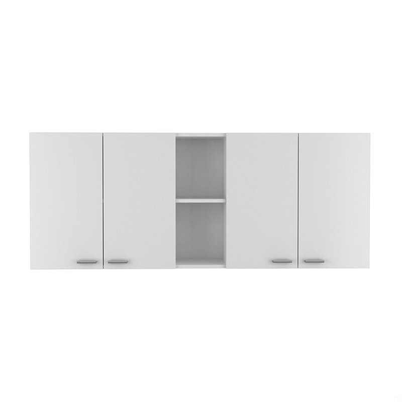 Armoire murale Ontario, porte double, Blanc