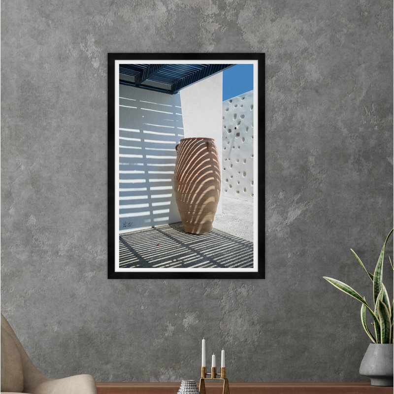 Terracotta Pot I par Tim Klein - Photographie avec cadre photo