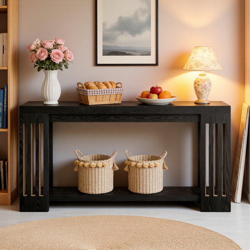Console Table, 2-Tier Side Table,Sofa Table
