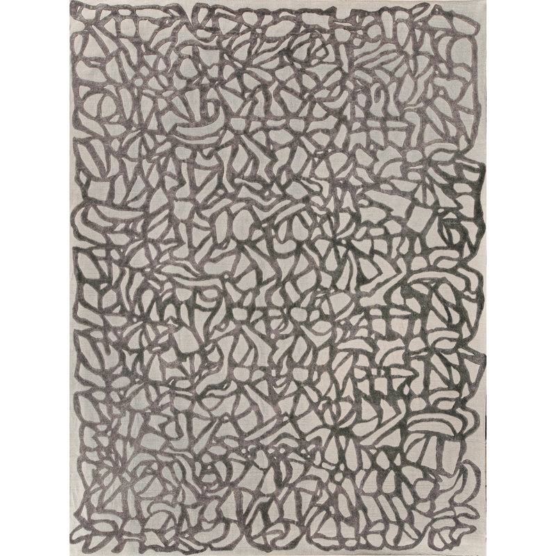 Goudy Abstract Area Rug, Rectangle 10' x 14'