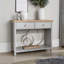 Spradling 2 Drawer 97cm Hallway Console Table 36mm Thick Top-299653736