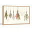 Ensemble de 1 toile murale suspendue à motif d'herbes aromatiques