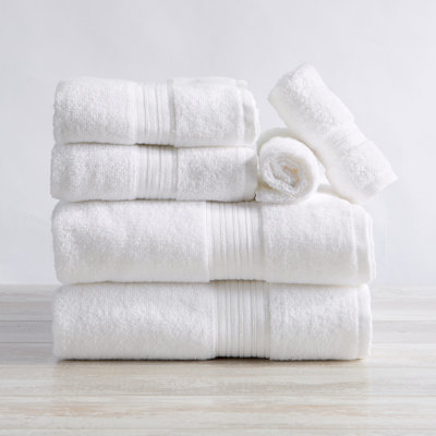 Ensemble de serviettes 6 pièces 100% coton super doux à séchage rapide