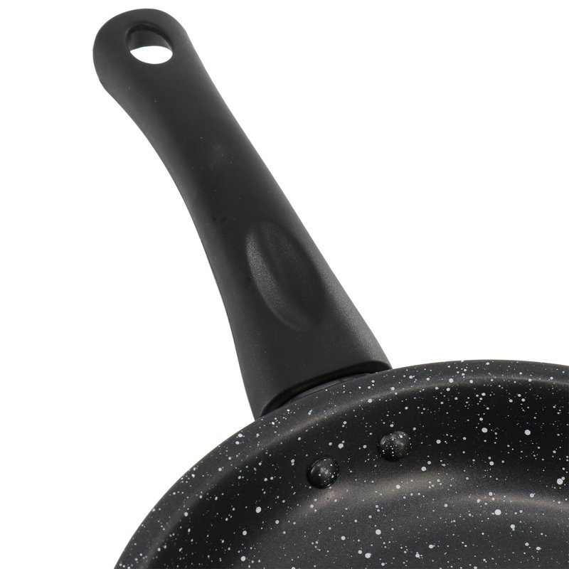 Poêle à frire antiadhésive noire en acier au carbone 11 pouces Gibson Home Delhi, 11"
