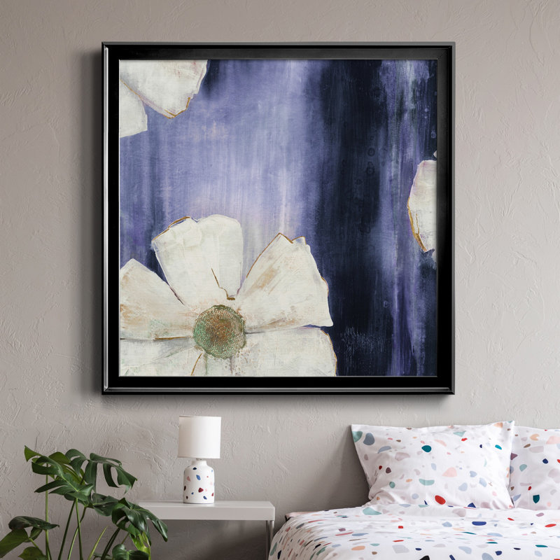 Shine Through IV - Cadre photo, reproduction d'art sur toile, Cadre noir, H 26,5 po x l 26,5 po x P 1,5 po