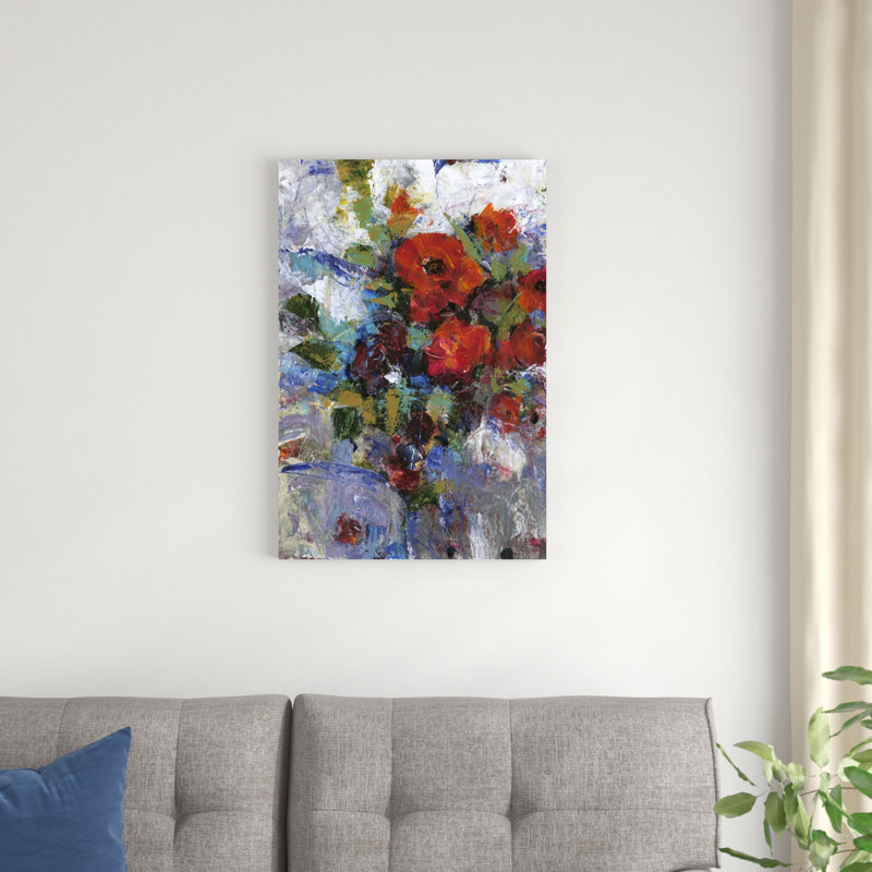 Éclaboussure de couleur I, H 30 po x l 20 po x P 1,25 po