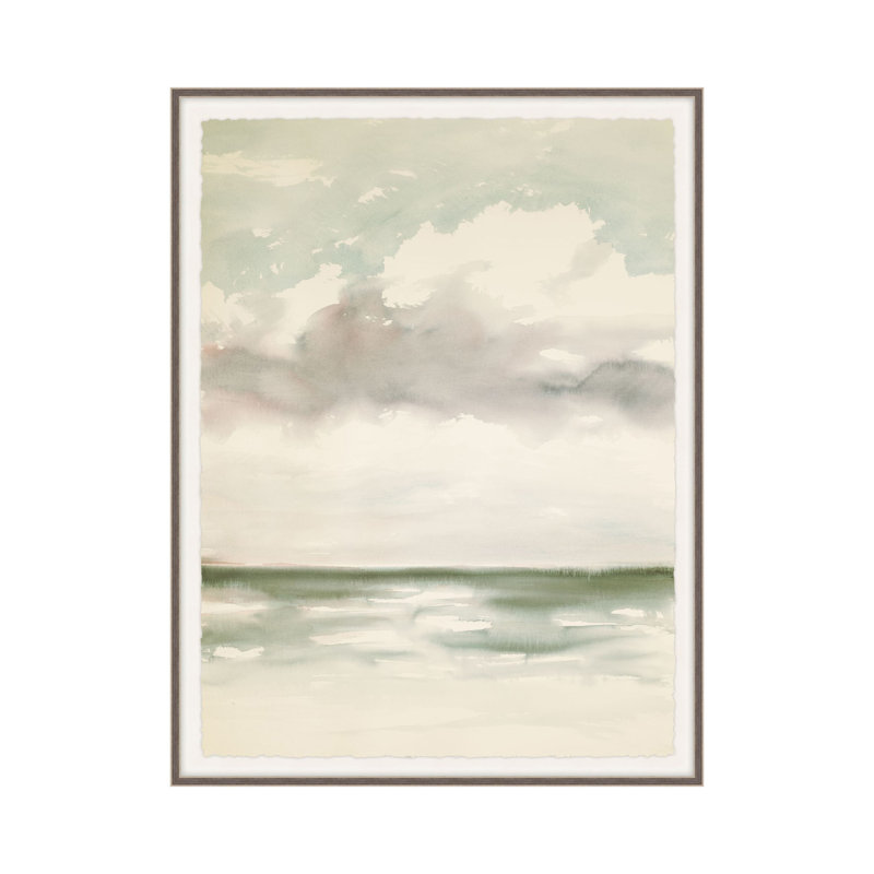 Sea Breeze Green " Sea Breeze Green 2 " by Studio L57 Affinity, 26.5" H x 20.5" W