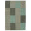 Tapis vert à tissage plat Amata