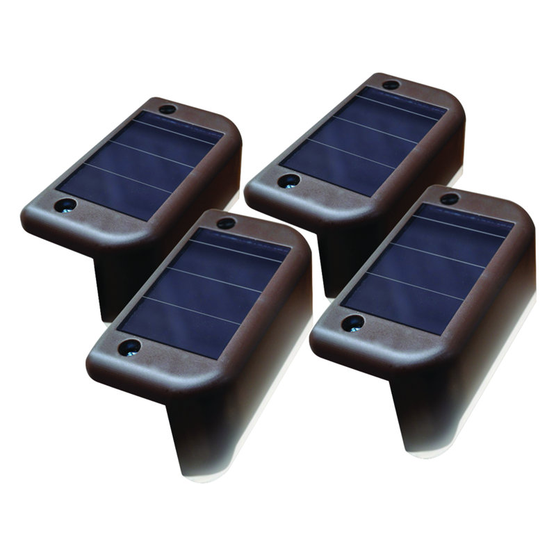Bronze Integrated LED Step Light Pack
