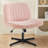 Brenae Upholstered Armless Swivel Task Chair-97704765-97704766