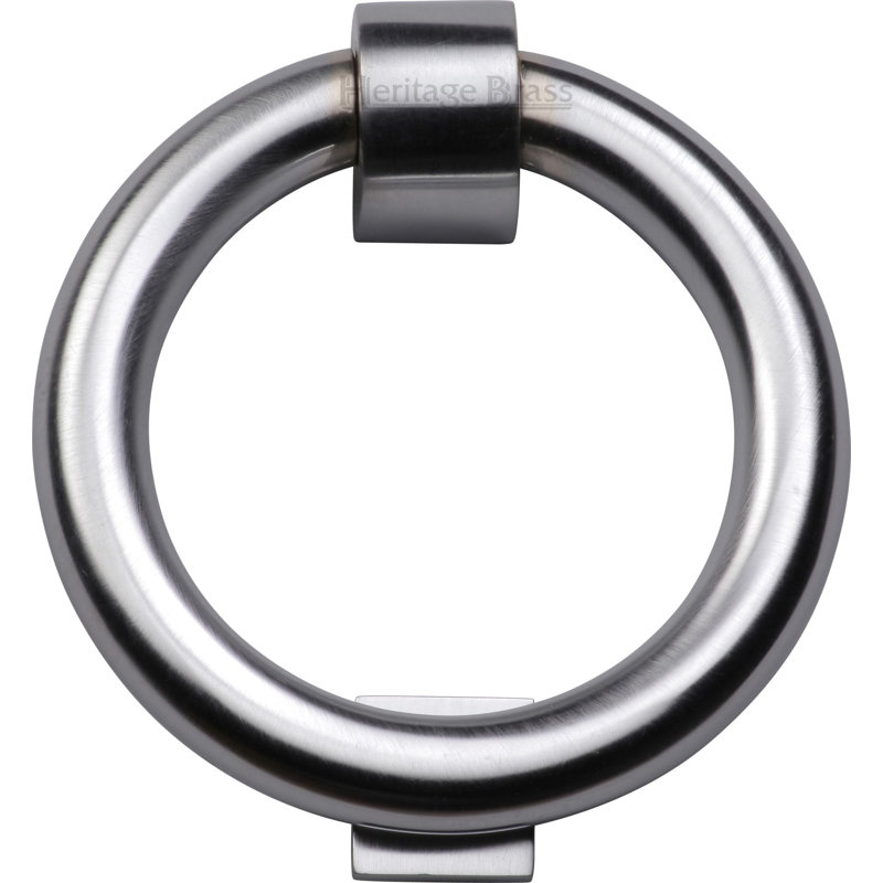 Heritage Brass Heritage Ring Knocker, Satin Chrome