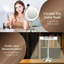 Miroir de maquillage professionnel avec lumières plus lumineuses, miroir grossissant True HD avec 3 lumières à intensité variable, 90 lumières à DEL sans ombre, miroir de coiffeuse pivotant à 360 °, perle