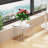 Acrylic Step Stool , Foot stool , Clear Acrylic End Table for Bathroom Bedroom (with Non-Slip, 12.6'' x 9'' × 9.8'')