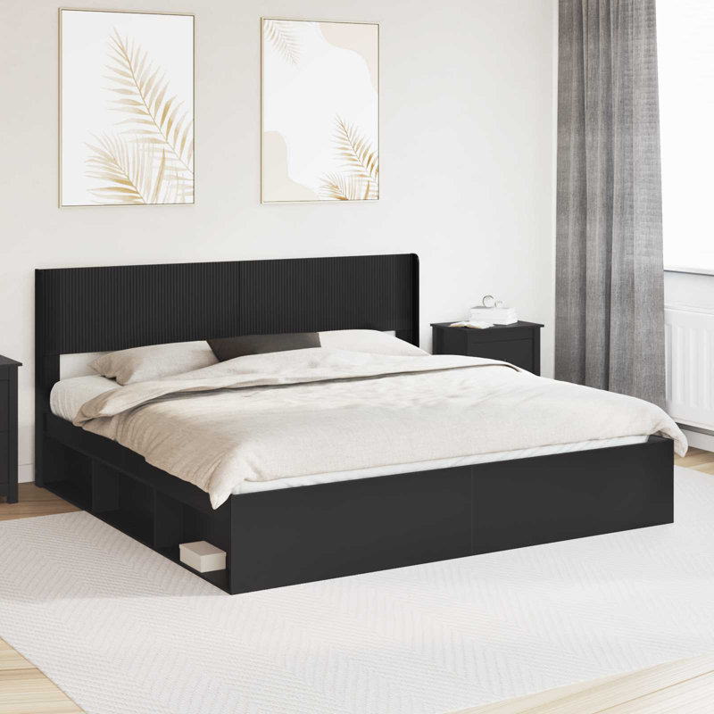 Bed, Black