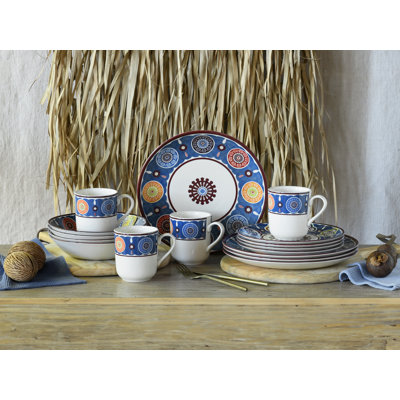 Sumaya Dinnerware Set 16 Piece - Service for 4