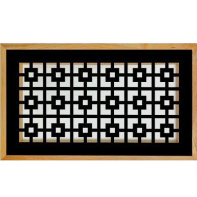 Registre magnétique en métal. Ouverture de conduit 6 x 12 (total 9 x 15) - Catalina Design