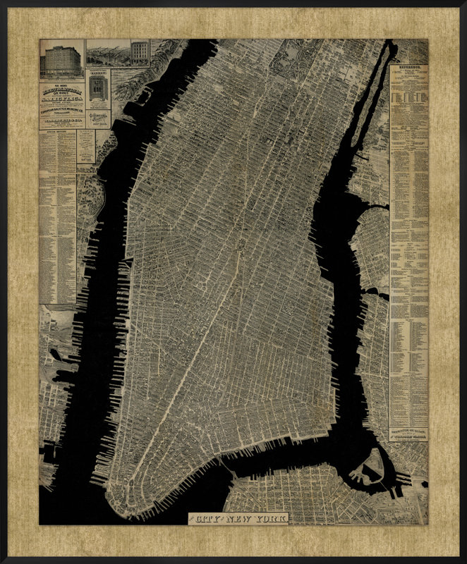 Manhattan NYC Print