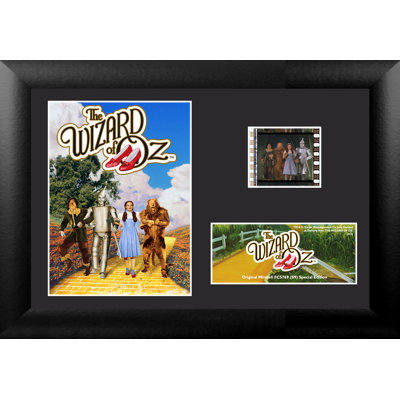 Wizard of Oz Yellow Brick Road FilmCells Framed Desktop Display with Stand