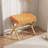 Rectangle Standard Tufted Upholstered Ottoman Stool-779085398