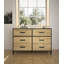 Paloalto 125cm W 6 - Drawer Chest of Drawers
