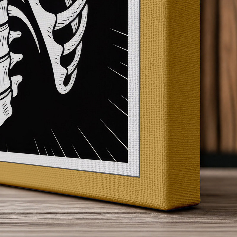 Print, Ochre Border, 30x20 - 76.2 x 50.8 cm