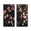 Fleurs de cerisier, fleurs de minuit I, collection d'art sur toiles florales, 2 pièces-579236990-579236991