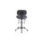 Backed Adjustable Height Ergonomic Industrial Stool Footring