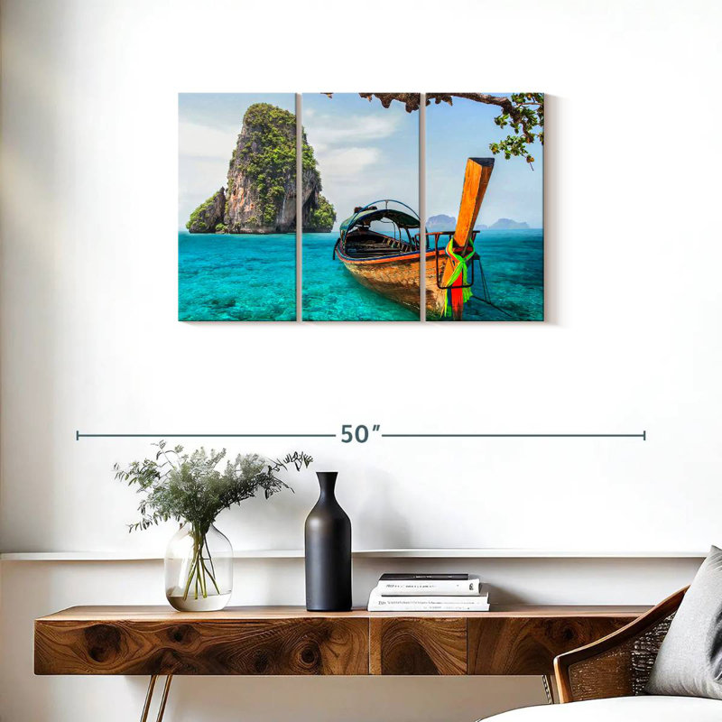 Bateau Mehar Railay Beach, H 20 po x l 33 po