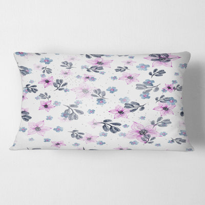 Floral Throw Pillow