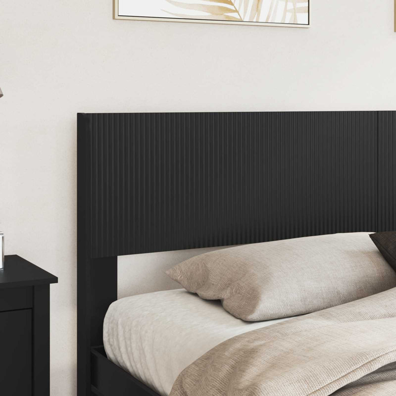 Headboard, Super King (180x200cm), Black