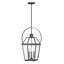 Nouvelle 26.5" Three-Light Outdoor Hanging Lantern