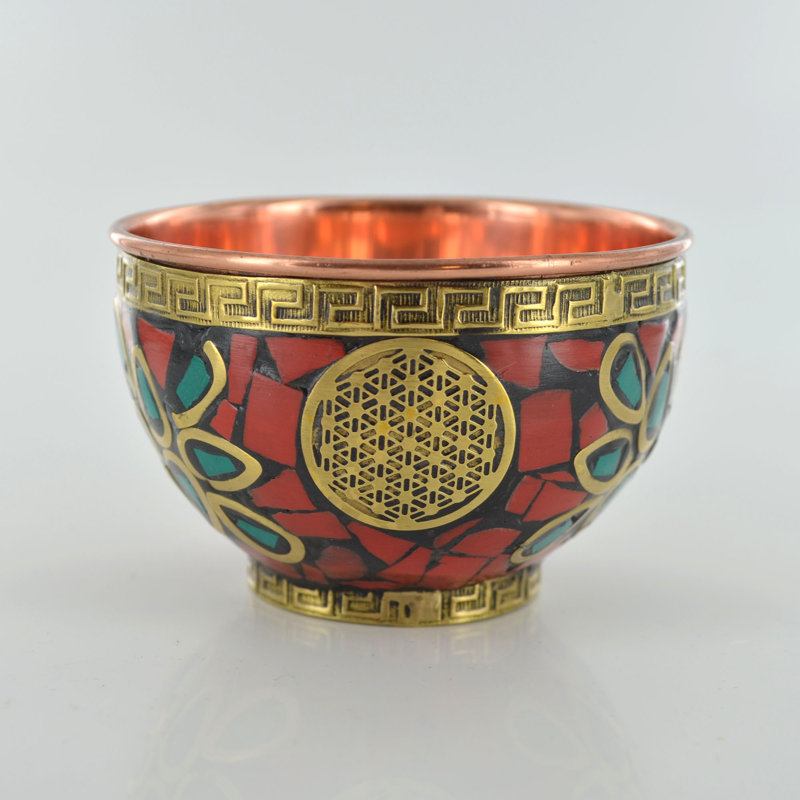 Streamline Metal Decorative Bowl 1