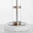 Silvia Marble and Acrylic Table Lamp