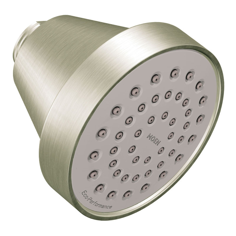 Spray Head Eco Performance Multi Function Low Flow Shower Head, 1.5 GPM, Brushed Nickel