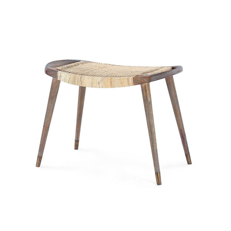 Jerome Vanity Stool, Driftwood