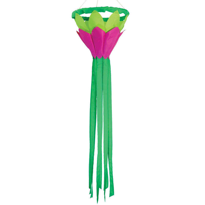 Manche à fleurs 39 po, Vert vif