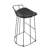 Arikka Upholstered Counter Stool with Metal Frame-1849627987-1849627997