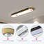Plafonnier encastré simple à DEL 1 lumière 27,5 po Masek-504365853