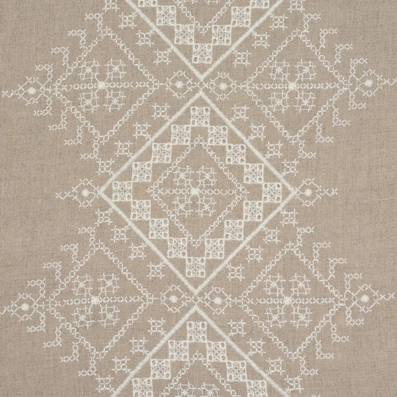 Birgitta Sheer Fabric, White
