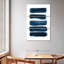 Avery coups de pinceau aquarelle bleu marine-108530025