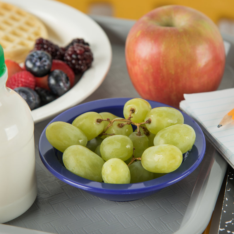 5 Oz. Rimmed Fruit Bowl, Dark Blue