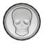 Ensemble de sous-verres empilables Skull