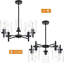 Luminaires suspendus 5 lumières contemporaines-892212590