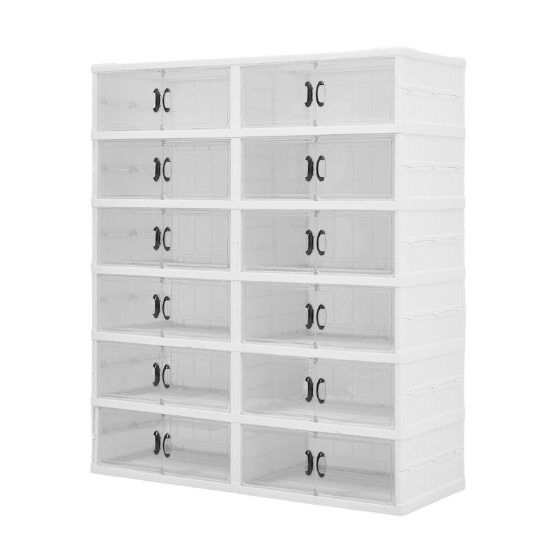 12 Pair Yes Shoe Rack